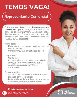 Representante Comercial R&S