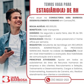 Estagiário de RH