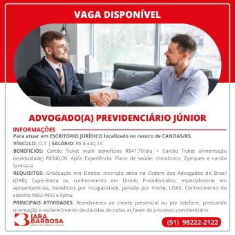 advogado previdenciário junior