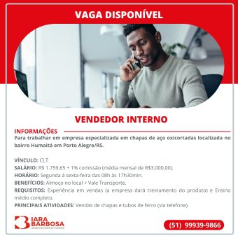 Vendedor interno 