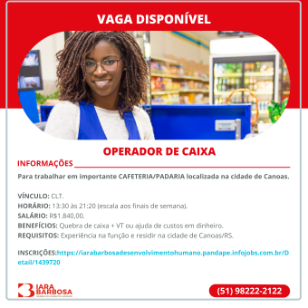 Operador de caixa