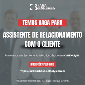 Assistente de relacionamento com o cliente 